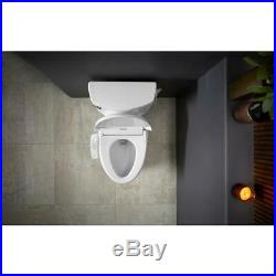 Kohler Bidet Seat Elongated Toilets Novita Electric Compact Sittable Lid White