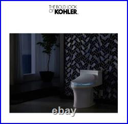 Kohler C3-230 Elongated Bidet Seat with Touchscreen Remote Control and Nightligh