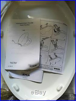 Kohler French Curve HEATED Elongated Toilet Seat K-4649-0 WHITE