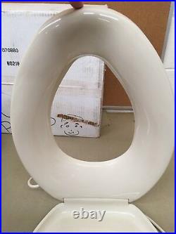 Kohler French Curve HEATED Elongated Toilet Seat K-4649-47, ALMOND