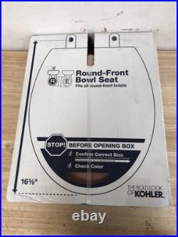 Kohler K-4662-45 Lustra Toilet Seat with Quick Release Wild Rose