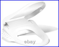 Kohler K-8298-0 PureWash Elongated Heated Quiet Close Bidet Seat with Side Panel Kohler K-8298-0 PureWash Elongated Heated Quiet Close Bidet Seat with Side Panel