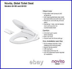 Kohler K-BH93-N0 Round-front Electronic Bidet Toilet Seat White