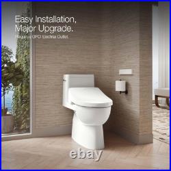 Kohler PureWash E815 Elongated Bidet Toilet Seat, Warm WaterWhite Remote Control