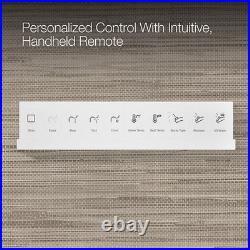 Kohler PureWash E880 Elongated Bidet Toilet Seat With Remote, Warm Water