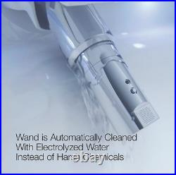 Kohler PureWash E880 Elongated Bidet Toilet Seat With Remote, Warm Water