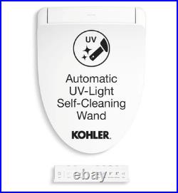 Kohler PureWash E930 Elongated Warm Bidet Heated Toilet Seat WithRemote K-28821-0 Kohler PureWash E930 Elongated Warm Bidet Heated Toilet Seat WithRemote K-28821-0