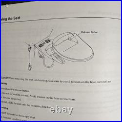 Kohler Purewash E480 Bidet Seat Round White Water/dryer And Seat Temp, New