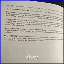 Kohler Purewash E480 Bidet Seat Round White Water/dryer And Seat Temp, New