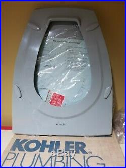 Kohler Rochelle PLASTIC Toilet Seat 4675-41 COUNTRY GREY