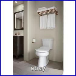 Kohler bidet seat round toilets non-electric white manual handle quiet close lid
