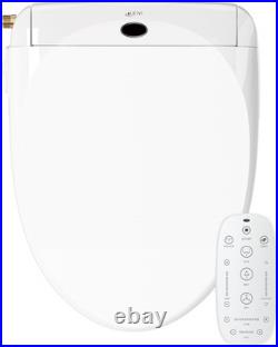 LEIVI Electric Bidet Toilet Seat with Wireless Remote and Side Panel, Multiple S