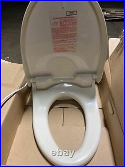 Lot Of 2 TOTO SW3056-12 Washlet S550e Elongated Bidet Toilet Seat Sedona Beige