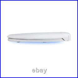 Lumawarm Heated Nightlight Elongated Closed Front Toilet Seat in White