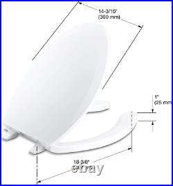 Lustra Elongated Toilet Seat