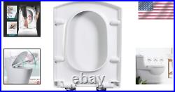 Luxury White Toilet Seat with Soft Close & Ergonomic Design for Ultimate Comfort Luxury White Toilet Seat with Soft Close & Ergonomic Design for Ultimate Comfort