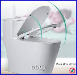 Luxury White Toilet Seat with Soft Close & Ergonomic Design for Ultimate Comfort Luxury White Toilet Seat with Soft Close & Ergonomic Design for Ultimate Comfort