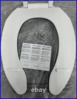 Mainline Elongated Plastic Open Front Toliet Seat White Lot of 10