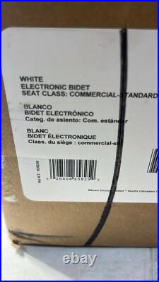 Moen EB2100 5-Series Electronic Bidet Seat for Elongated Toilets, Remote -White