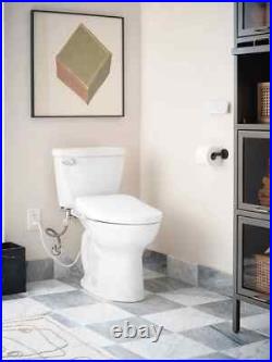 Moen EB800-E EBidet 2-Series Electric Bidet Elongated Toilet in White Moen EB800-E EBidet 2-Series Electric Bidet Elongated Toilet in White