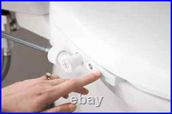 Moen EB800-E EBidet 2-Series Electric Bidet Elongated Toilet in White Moen EB800-E EBidet 2-Series Electric Bidet Elongated Toilet in White