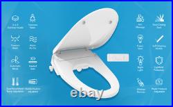 Moen Hands-Free Digital Electric Bidet Elongated Toilet Seat, 5Series EB2000 NEW