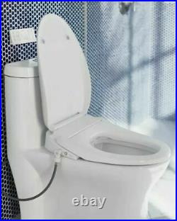 Moen Standard EB2000 White Electronic Bidet Hands-Free Digital Toilet Seat