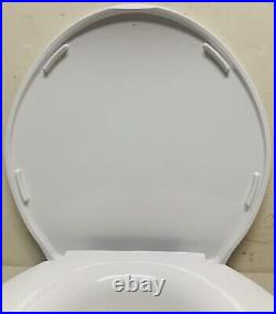 NEW BIG JOHN LARGE Oversized closefront Toilet Seat 1W +lid round or elongated