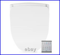 NEW BIO BIDET Slim TWO Electric Smart Bidet Seat for Round Toilets with Remote