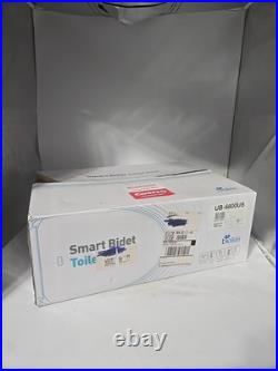 NEW BioBidet USPA UB-6800US Adjustable Bidet Round Front Toilet Seat White