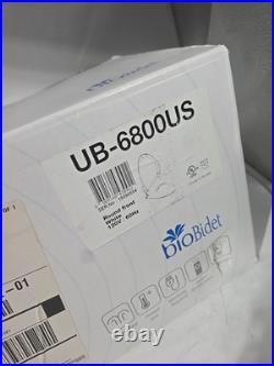 NEW BioBidet USPA UB-6800US Adjustable Bidet Round Front Toilet Seat White NEW BioBidet USPA UB-6800US Adjustable Bidet Round Front Toilet Seat White