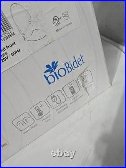 NEW BioBidet USPA UB-6800US Adjustable Bidet Round Front Toilet Seat White