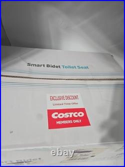 NEW BioBidet USPA UB-6800US Adjustable Bidet Round Front Toilet Seat White