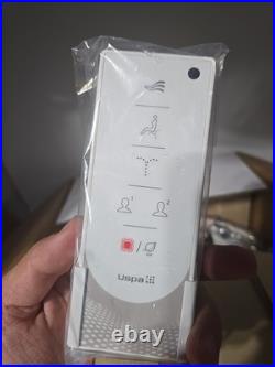 NEW BioBidet USPA UB-6800US Adjustable Bidet Round Front Toilet Seat White