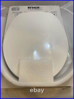 NEW Kohler K-10515-0 Deluxe Professional Heated PureWarmth Toilet Seat, White