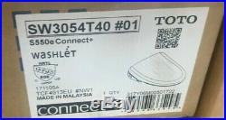 NEW TOTO WASHLET+ S550e Elongated Bidet Toilet Seat with ewater+ and Auto