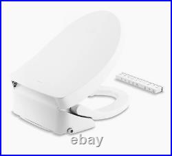 NIOB Kohler PureWash Elongated Bidet Toilet Seat withRemote 28119-0 C3-325 White