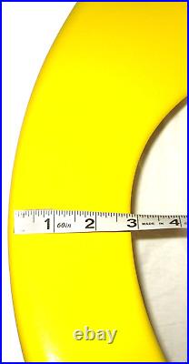 NOS VtG AMERICAN STANDARD Church Spectrum 510 Round Front Toilet Seat Sun Yellow