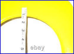 NOS VtG AMERICAN STANDARD Church Spectrum 510 Round Front Toilet Seat Sun Yellow