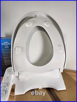 NO MOUNT HRDWARE Toto Washlet Bidet Elongated Toilet Seat T1SW3014#01 Used