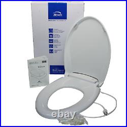 New Bemis Radiance Multi-setting Heated Elongated Toilet Seat With Night Light