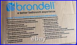 New Open Box Brondell Inc S300-EW Swash 300 Elongated Advanced Bidet Toilet Seat
