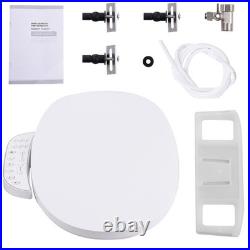 New Smart Bidet Toilet Seat Elongated Heated and Dryer Nightlight Warm Water