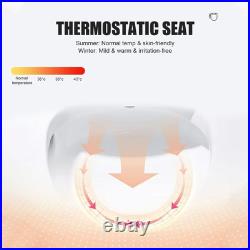 New Smart Bidet Toilet Seat Elongated Heated and Dryer Nightlight Warm Water