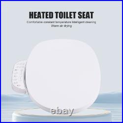 New Smart Bidet Toilet Seat Elongated Heated and Dryer Nightlight Warm Water