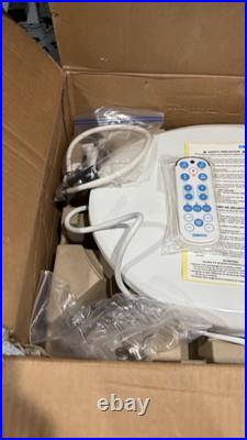 Omigo The Omigo Luxury Bidet Toilet Seat Ergonomic Cmao-rw White