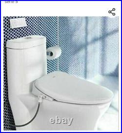 Open Box Moen White Electronic Toilet Seat Bidet EB2000