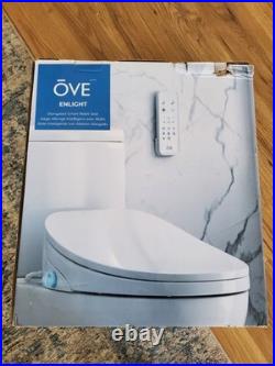 Ove Enlight Elongated Smart Bidet Electric Plugin Toilet Seat