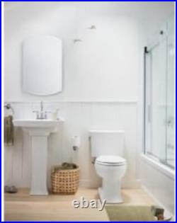 Overhanging Lid Ice Gray Toilet Seat with Grip-Tight Bumpers & Quick-Release Overhanging Lid Ice Gray Toilet Seat with Grip-Tight Bumpers & Quick-Release
