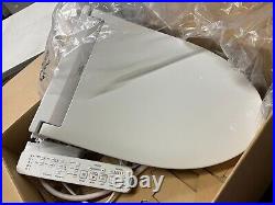 PARTS TOTO Washlet SW3074#01 Elongated Toilet Seat White Damaged L3